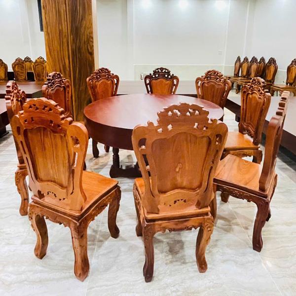 Bộ bàn ăn gỗ 1