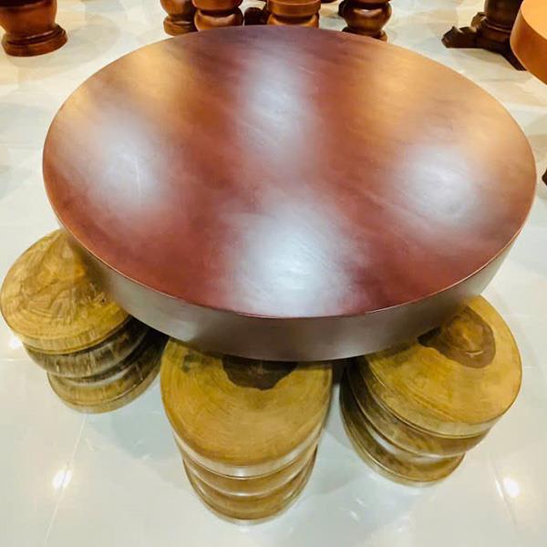 Bộ bàn ăn gỗ 5